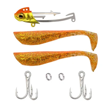 Lead Jig Head Soft Baits 19g 23g 30g 37g Jigging Fishing Lure Saltwater Fishing Tackle Wobblers VMC Hooks leurre souple
Lead Jig Head Soft Baits 19g 23g 30g 37g Jigging Fishing Lure Saltwater Fishing Tackle Wobblers VMC Hooks leurre souple
