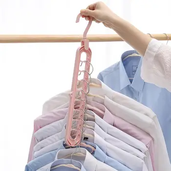 Anti-slip 9-hole 360° Rotating Plastic Clothes Hanging Racks Hanger Sorting Drying Rack Hook Wardrobe Organizer
Anti-slip 9-hole 360° Rotating Plastic Clothes Hanging Racks Hanger Sorting Drying Rack Hook Wardrobe Organizer