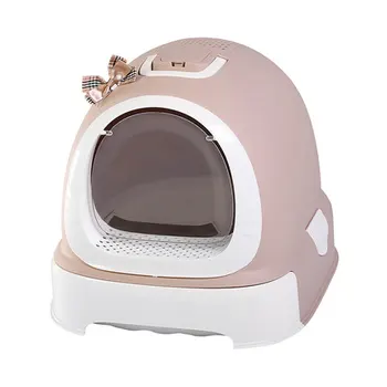 Cat Litter Bowl Fully Enclosed Large Anti-splashing Cat Toilet Small Cat Sand Pot Cat Pot Pot Cat Supplies Closed Deodorant
Cat Litter Bowl Fully Enclosed Large Anti-splashing Cat Toilet Small Cat Sand Pot Cat Pot Pot Cat Supplies Closed Deodorant