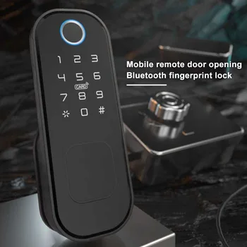 Office Battery Powered Intelligent Home Security Smart Keyless Anti Theft Fingerprint Lock Door Bluetooth Control Aluminum Alloy
Office Battery Powered Intelligent Home Security Smart Keyless Anti Theft Fingerprint Lock Door Bluetooth Control Aluminum Alloy