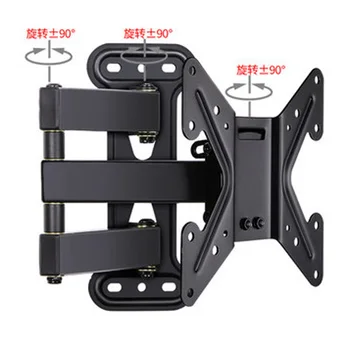 LCD-XD23 Full Motion 10"-37" Panel Display TV Wall Mount Max.VESA 200*200mm Loading 30kgs Monitor Holder Support
LCD-XD23 Full Motion 10"-37" Panel Display TV Wall Mount Max.VESA 200*200mm Loading 30kgs Monitor Holder Support