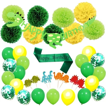 55pcs Dinosaur Party Supplies Birthday Party Decorations Set for Kids Birthday Party Balloons Garland Boy Baby Shower Decoration
55pcs Dinosaur Party Supplies Birthday Party Decorations Set for Kids Birthday Party Balloons Garland Boy Baby Shower Decoration