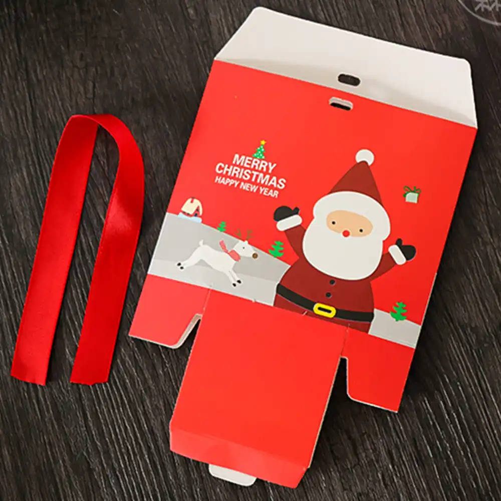 pcs/set merry christmas candy box santa claus cookies candy bag