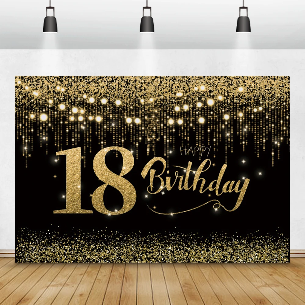 Laeacco Polka Dots Gold Glitters Star 18th Birthday Party Photography Backdrop Customized Portrait Backgrounds For Photo Studio
Laeacco Polka Dots Gold Glitters Star 18th Birthday Party Photography Backdrop Customized Portrait Backgrounds For Photo Studio