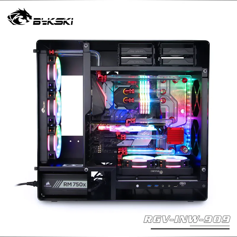 Bykski Acrylic Waterway Board Water Cooling Case Solution Use For RGB / A-RGB Lighting For In Win 909 Chassis RGV-INW-909
Bykski Acrylic Waterway Board Water Cooling Case Solution Use For RGB / A-RGB Lighting For In Win 909 Chassis RGV-INW-909