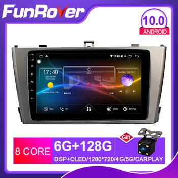 FUNROVER 2.5D+IPS Android 10.0 2 din car radio gps Multimedia player For Toyota Avensis 2009-2013 dvd navigation navi stereo DSP
FUNROVER 2.5D+IPS Android 10.0 2 din car radio gps Multimedia player For Toyota Avensis 2009-2013 dvd navigation navi stereo DSP