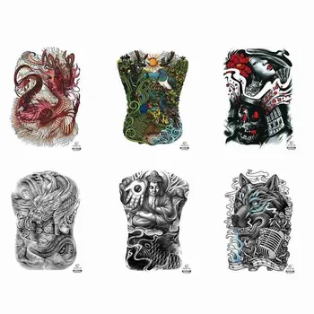 New Tattoo Tribal Designs Gothic Tattoo Boys Full Back Large Tattoo Body Stickers Temporary Tattoos Men Sexy Fake Tatoo Hot Sale
New Tattoo Tribal Designs Gothic Tattoo Boys Full Back Large Tattoo Body Stickers Temporary Tattoos Men Sexy Fake Tatoo Hot Sale
