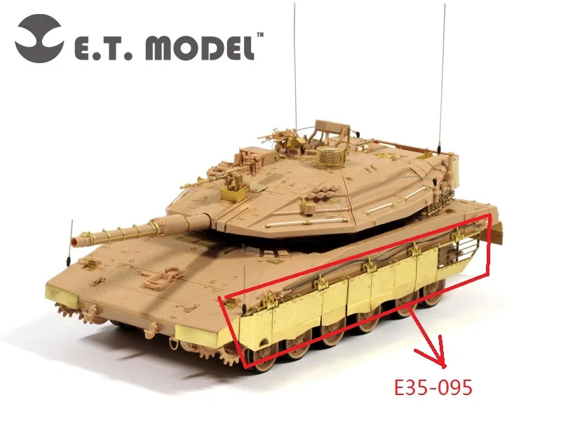 Модель E.T E35-095 1/35 Израиль Меркава Mk.IV боковые юбки для Академии/руководителя хобби
Модель E.T E35-095 1/35 Израиль Меркава Mk.IV боковые юбки для Академии/руководителя хобби