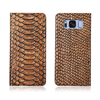 Python pattern natural genuine leather flip cover card slot holder for Samsung Galaxy S8 Plus/Samsung Galaxy S8 phone case
Python pattern natural genuine leather flip cover card slot holder for Samsung Galaxy S8 Plus/Samsung Galaxy S8 phone case