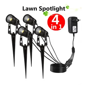 New Style COB Garden Lawn Lamp Lights 4 in 1 COB LED Outdoor Landscape Spot Flood Light AC85-265V Waterproof for Lawn Pathway
New Style COB Garden Lawn Lamp Lights 4 in 1 COB LED Outdoor Landscape Spot Flood Light AC85-265V Waterproof for Lawn Pathway