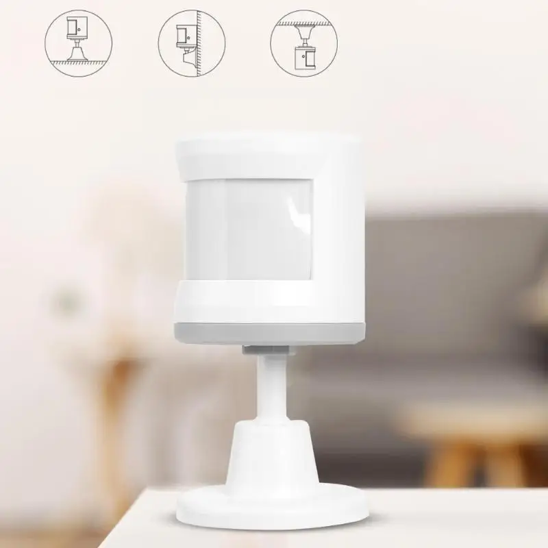 2.5-3.3V 2.4GHz Wireless WiFi Human PIR Motion Sensor Alarm Detector Home Alarm System Security Device for Android/IOS
2.5-3.3V 2.4GHz Wireless WiFi Human PIR Motion Sensor Alarm Detector Home Alarm System Security Device for Android/IOS