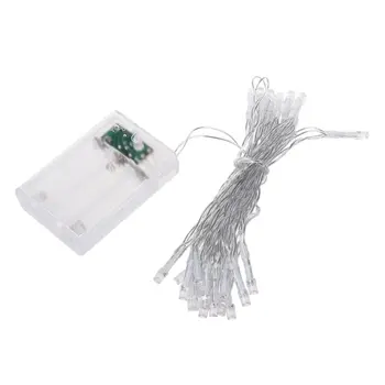 Battery Power Operated 30 Warm White Led Mini Fairy Lights Clear Xmas Décor Yard Light
Battery Power Operated 30 Warm White Led Mini Fairy Lights Clear Xmas Décor Yard Light