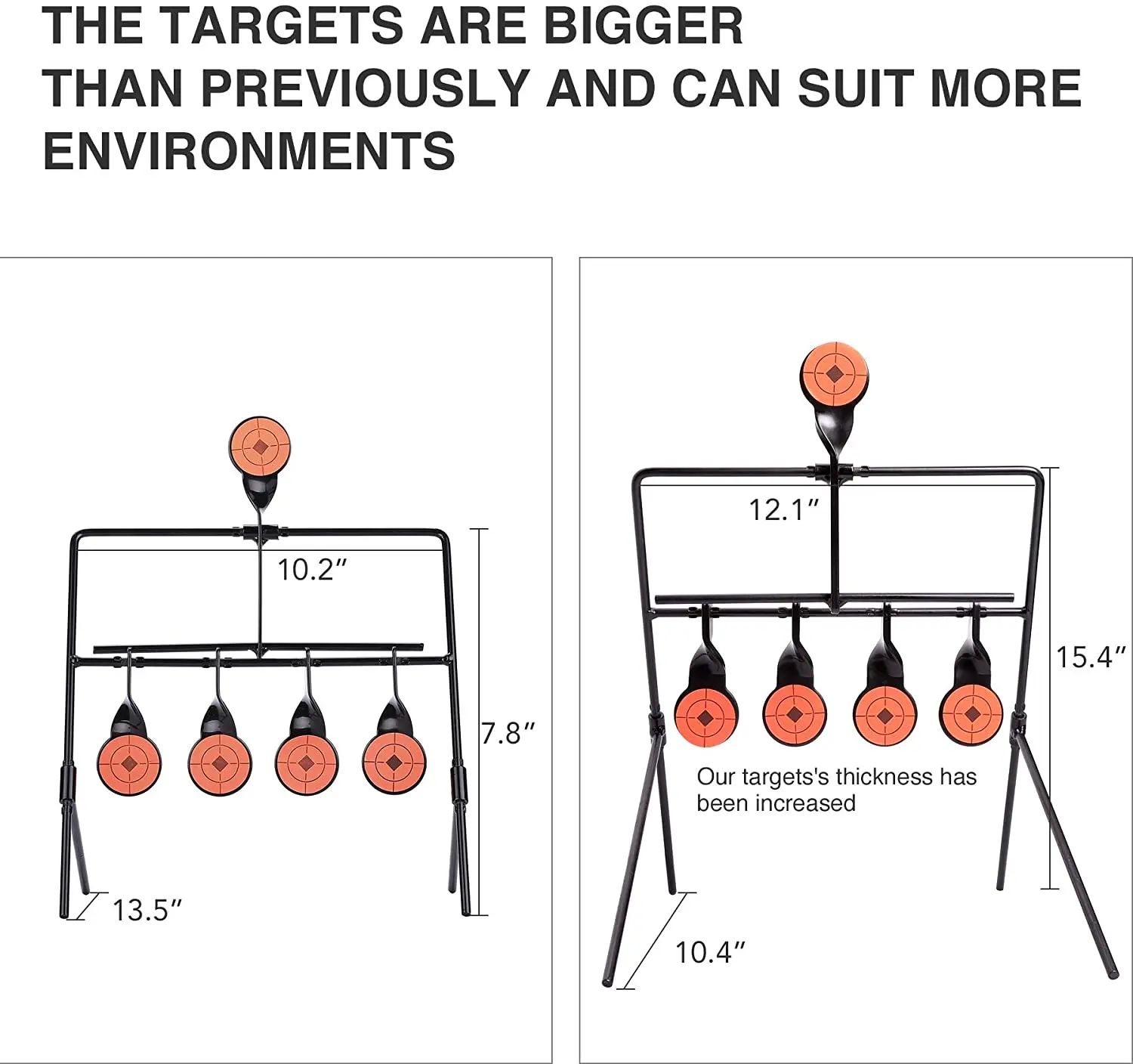 2021 New 1 2 3 4 5 6 7 Target Self Resetting Spinning Air Gun Rifle Shooting Metal Target Set For Training Paintball
2021 New 1 2 3 4 5 6 7 Target Self Resetting Spinning Air Gun Rifle Shooting Metal Target Set For Training Paintball