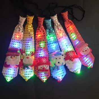 Glowing LED Light Navidad NEW YEAR Tie Party Accessories Boys Girls Women Creative Christmas Bow Tie Party Dance Decoration 
Glowing LED Light Navidad NEW YEAR Tie Party Accessories Boys Girls Women Creative Christmas Bow Tie Party Dance Decoration