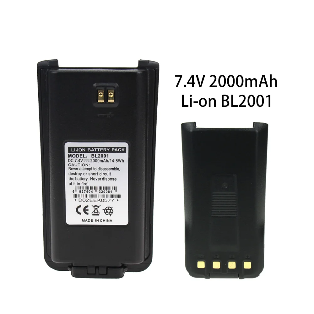 Replacement Lithium Ion Battery for HYT BL2001, TC610, TC620 BLI-BL2001 Two Way Radio
Replacement Lithium Ion Battery for HYT BL2001, TC610, TC620 BLI-BL2001 Two Way Radio