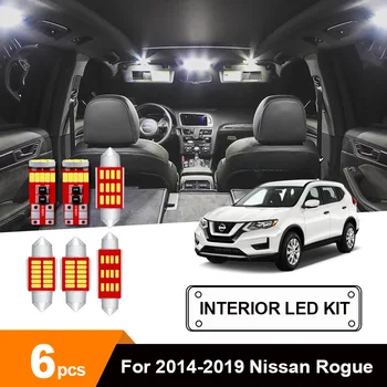 6 x White Ice Blue Error Free Car LED Light Ceiling Dome Cargo License Plate Light Bulbs Package Kit For 2014-2019 Nissan Rogue
6 x White Ice Blue Error Free Car LED Light Ceiling Dome Cargo License Plate Light Bulbs Package Kit For 2014-2019 Nissan Rogue