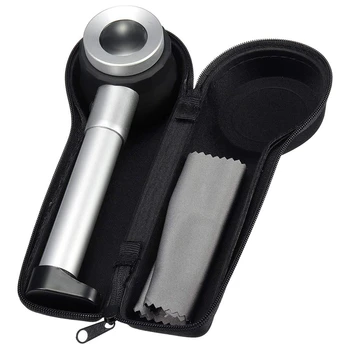 ELEG-Handheld 45X Folding Linen Tester Metal Magnifiers Cloth Thread Counter Magnifier Magnifying Glass with Light Calibration
ELEG-Handheld 45X Folding Linen Tester Metal Magnifiers Cloth Thread Counter Magnifier Magnifying Glass with Light Calibration