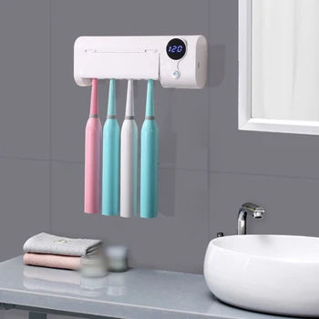 Home Hotel Electric Toothbrush Ultraviolet Lamp Wall Mount UV Cleaning Light Home Bathroom Cleaning Tool
Home Hotel Electric Toothbrush Ultraviolet Lamp Wall Mount UV Cleaning Light Home Bathroom Cleaning Tool