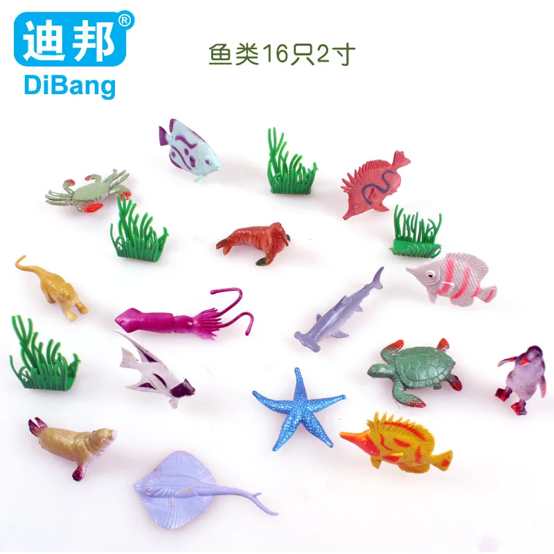 Dibang-225 Infants Early Education 16 of 2-Inch Model Sea World Fish Animal Set Model Toy
Dibang-225 Infants Early Education 16 of 2-Inch Model Sea World Fish Animal Set Model Toy