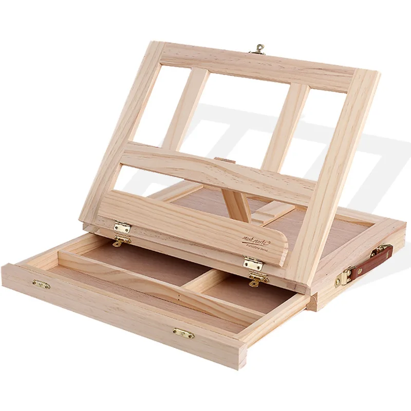 Mengmate Desktop Easel Folding Multi-functional Wooden Oil Easel Box Fine Art Sketch Easel Drawing Board
Mengmate Desktop Easel Folding Multi-functional Wooden Oil Easel Box Fine Art Sketch Easel Drawing Board