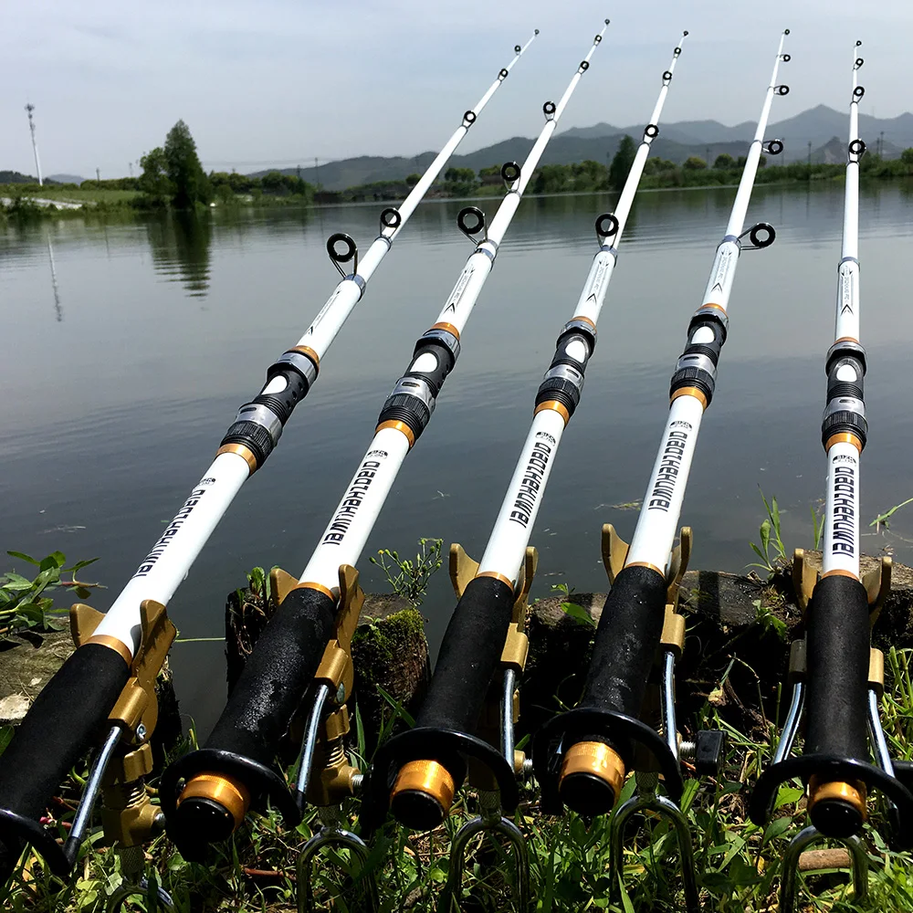 Telescopic Fishing Rod 2.1M -3.6M Hard Quality Spinning fishing pole carp Fishing rods
Telescopic Fishing Rod 2.1M -3.6M Hard Quality Spinning fishing pole carp Fishing rods