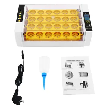 24 Eggs incubator Large Capacity Mini Incubator For Chicken Poultry Quail Turkey Eggs Home Use Automatic Egg Turning
24 Eggs incubator Large Capacity Mini Incubator For Chicken Poultry Quail Turkey Eggs Home Use Automatic Egg Turning