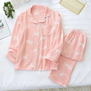 Couple Pajamas Suit Pijama Inverno Home Wear Long Pants Casual Loose Men Women Long Sleeve Trousers Cotton Cloth Sleepwear
Couple Pajamas Suit Pijama Inverno Home Wear Long Pants Casual Loose Men Women Long Sleeve Trousers Cotton Cloth Sleepwear