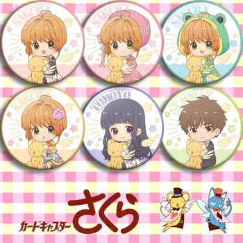 Japan Anime Card Captor Sakura Cute B 58mm Cosplay Badge Cartoon Collection Backpacks Badges Bags Button Brooch Pins gift
Japan Anime Card Captor Sakura Cute B 58mm Cosplay Badge Cartoon Collection Backpacks Badges Bags Button Brooch Pins gift