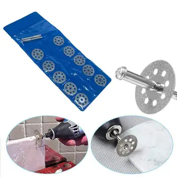 New 10Pcs Cutting Diamond Cutting Wheel Saw Blade Diamond Slice Rotating Set Replacement Tool L6B7
New 10Pcs Cutting Diamond Cutting Wheel Saw Blade Diamond Slice Rotating Set Replacement Tool L6B7