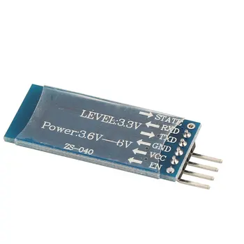 HC-06 RF Wireless Bluetooth Transceiver Module Slave Serial Communication RS232 / TTL to UART Converter and Adapter
HC-06 RF Wireless Bluetooth Transceiver Module Slave Serial Communication RS232 / TTL to UART Converter and Adapter