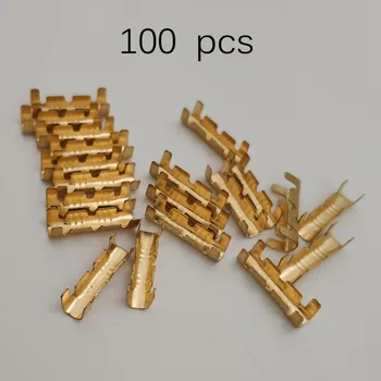 100Pcs Dock Connectors Line Pressing Button Quick Connect Button for Wiring Terminals Electrical Connector Kit
100Pcs Dock Connectors Line Pressing Button Quick Connect Button for Wiring Terminals Electrical Connector Kit