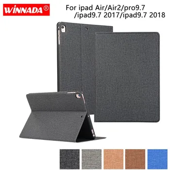 For ipad 9.7 2017 case linen PU leather Stand Protective para TPU Cover for ipad air 2 / pro 9.7 /ipad 9.7 2018
For ipad 9.7 2017 case linen PU leather Stand Protective para TPU Cover for ipad air 2 / pro 9.7 /ipad 9.7 2018