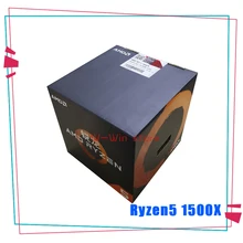 NOVO AMD Ryzen 5 1500X R5 1500X3.5 GHz Quad-Core Oito-Core Processor CPU L3 = 16M 65W YD150XBBM4GAE Tomada AM4 Com Ventilador Refrigerador(China)