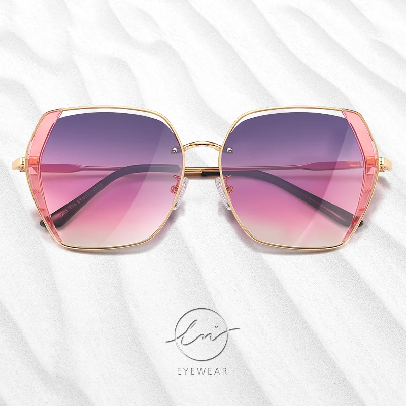 LM 2020 BRAND Female Sunglasses Polarized Luxury Designer Oversize Frame Gradient Lens Square Sun glasses For Women Goggle UV400
LM 2020 BRAND Female Sunglasses Polarized Luxury Designer Oversize Frame Gradient Lens Square Sun glasses For Women Goggle UV400