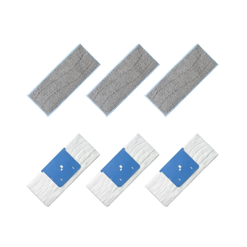 Robot Vacuum 3 Wet Water + 3 Disposable Mop Cloths Pad for Irobot M6 Robotic Vacuum Cleaner Parts Replacement
Robot Vacuum 3 Wet Water + 3 Disposable Mop Cloths Pad for Irobot M6 Robotic Vacuum Cleaner Parts Replacement