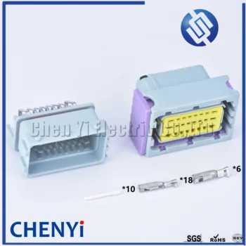 1 set FCI 24 pin Oil to gas computer board ECU plug Male female auto car waterproof connector HCCPHPE24BKA90F 211PC249S8005
1 set FCI 24 pin Oil to gas computer board ECU plug Male female auto car waterproof connector HCCPHPE24BKA90F 211PC249S8005