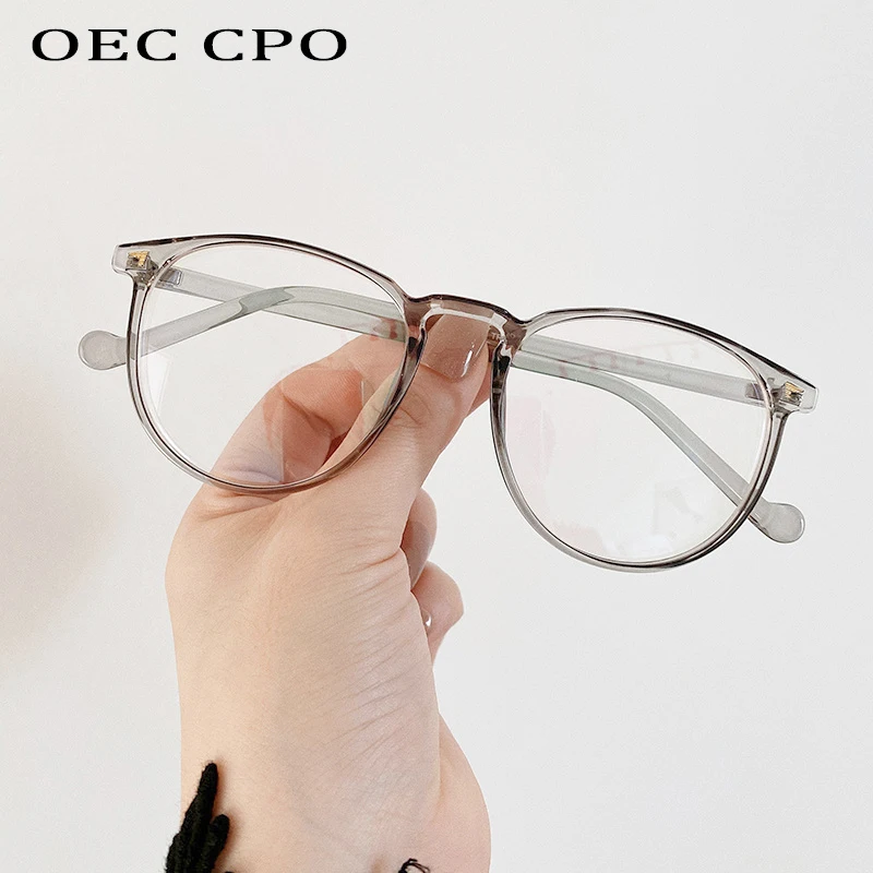 OEC CPO Transparent Anti Blue Light Glasses Frame Women Men Optical Clear Computer Eyeglasses Frames Spectacle Round Eyewear
OEC CPO Transparent Anti Blue Light Glasses Frame Women Men Optical Clear Computer Eyeglasses Frames Spectacle Round Eyewear