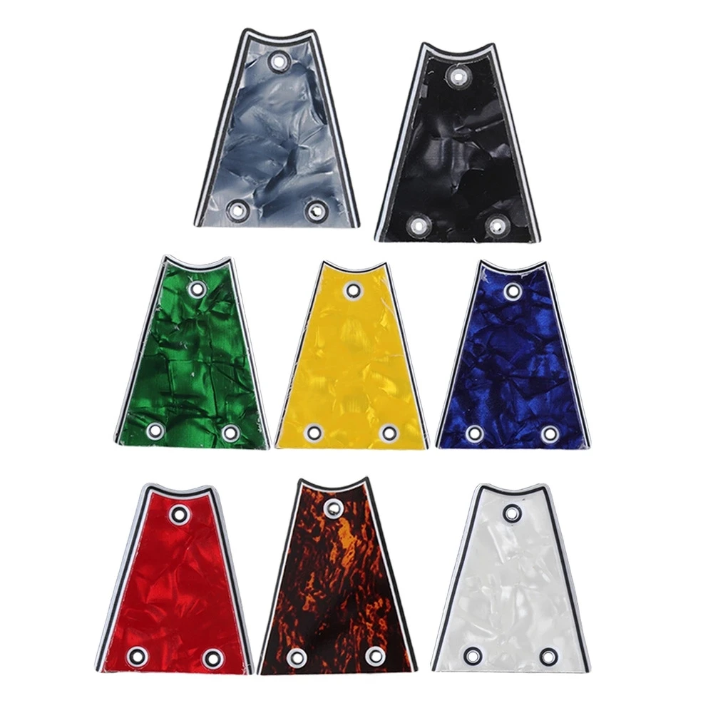8 pcs Multicolor guitar parts Celluloid Truss Rod Cover 3 ply construction,it is for guitar 3 holes 30 x 35 x 2.32 mm
8 pcs Multicolor guitar parts Celluloid Truss Rod Cover 3 ply construction,it is for guitar 3 holes 30 x 35 x 2.32 mm