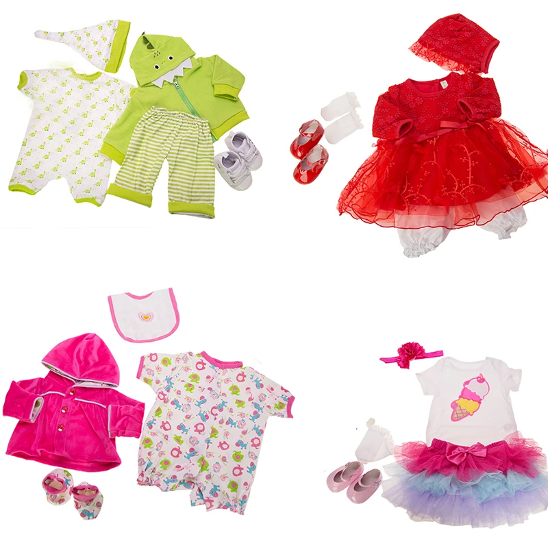 Doll Clothes for 24 inch 57-60CM Dolls Accessories Reborn Toddler Doll's Clothing Dress Shoes Stuffed Toys gift
Doll Clothes for 24 inch 57-60CM Dolls Accessories Reborn Toddler Doll's Clothing Dress Shoes Stuffed Toys gift