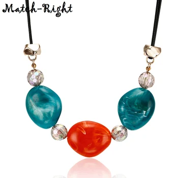 Women's Candy Color Necklace for Women Crystal Necklaces & Pendants Acrylic Statement Necklace New Fashion Jewelry Gifts NR093
Women's Candy Color Necklace for Women Crystal Necklaces & Pendants Acrylic Statement Necklace New Fashion Jewelry Gifts NR093