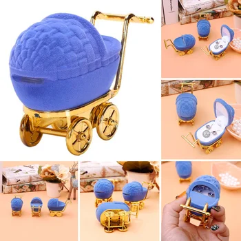Cartoon Stroller Shaped Ring Box Jewelry Organiser Display Holder Storage Case hh88
Cartoon Stroller Shaped Ring Box Jewelry Organiser Display Holder Storage Case hh88
