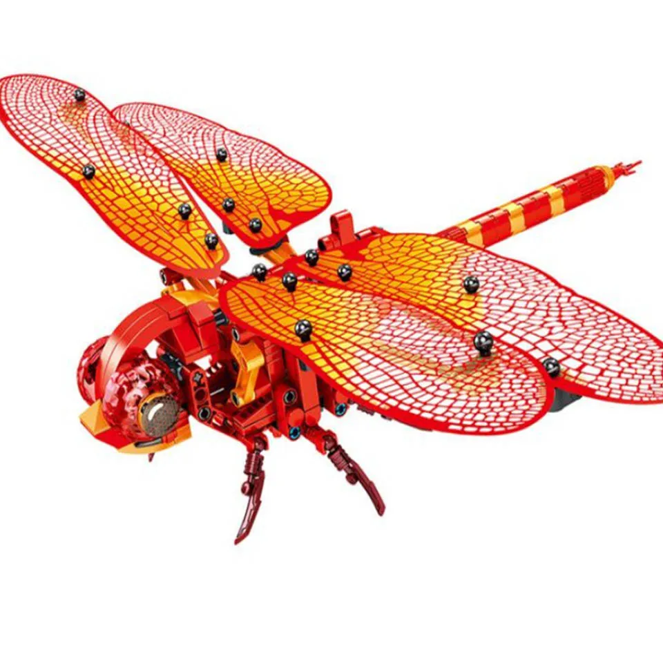 Simulated Insect Building Blocks DIY Dragonfly Bee Model Compatible echnic Insekt Creator Toys for Children 703300
Simulated Insect Building Blocks DIY Dragonfly Bee Model Compatible echnic Insekt Creator Toys for Children 703300