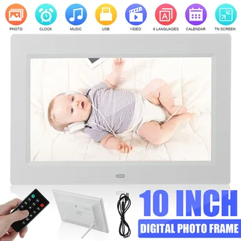10 inch LED Digital Photo Frame Screen Backlight HD 1080P Digital Photo Frame Electronic Album Picture Music Movie Full Function
10 inch LED Digital Photo Frame Screen Backlight HD 1080P Digital Photo Frame Electronic Album Picture Music Movie Full Function