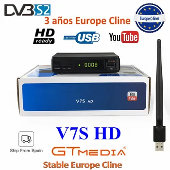 Gtmedia V7S 1080P Digital Receptor DVB-S2 Satellite Receiver Tv Tuner HD Box Cline Decoder Biss VU PVR WiFi Youtube Freesat v7
Gtmedia V7S 1080P Digital Receptor DVB-S2 Satellite Receiver Tv Tuner HD Box Cline Decoder Biss VU PVR WiFi Youtube Freesat v7
