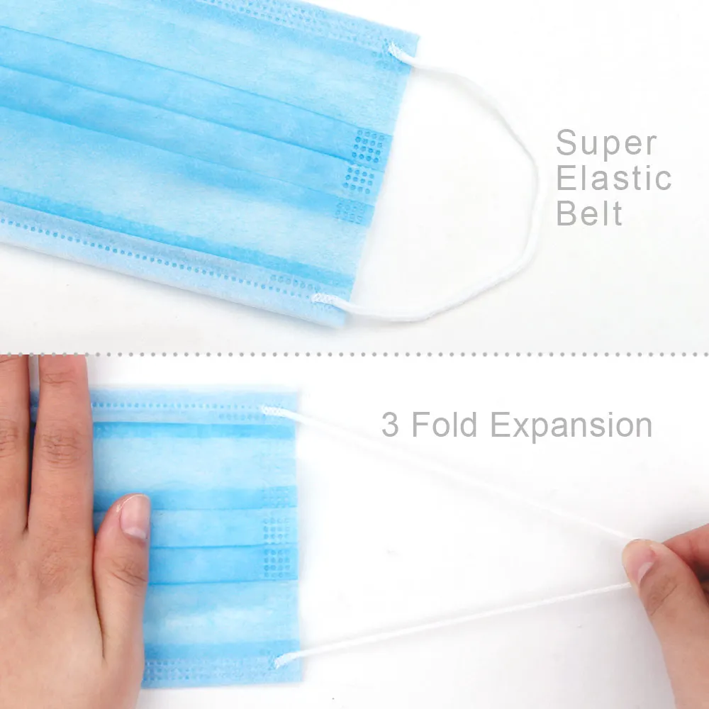 500PCS mascarillas Masks Face Masks 3-Ply Face Disposable Masks Wholesale Strong Protection Masks Ear Loop in Stock
500PCS mascarillas Masks Face Masks 3-Ply Face Disposable Masks Wholesale Strong Protection Masks Ear Loop in Stock