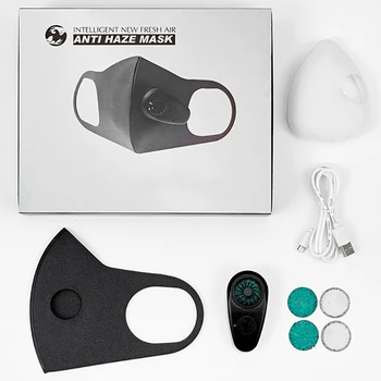 Smart Electric Face Mask Air Purifying Anti Dust Pollution Fresh Air Supply pm2.5 With Breathing Valve Personal Kid Adult
Smart Electric Face Mask Air Purifying Anti Dust Pollution Fresh Air Supply pm2.5 With Breathing Valve Personal Kid Adult