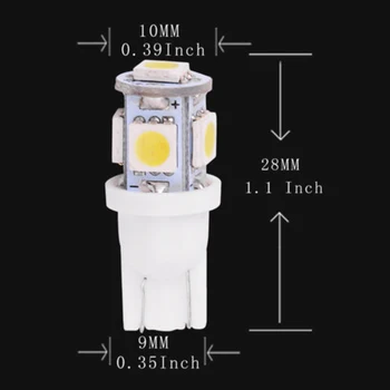 10*T5 T10 Wedge Bulbs White LED For Malibu 12V-AC/DC Landscape Light Lamps Walkway Lights outdoor lighting
10*T5 T10 Wedge Bulbs White LED For Malibu 12V-AC/DC Landscape Light Lamps Walkway Lights outdoor lighting
