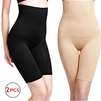 2Pcs Women High Waist Shaping Panties Body Shaper Slimming Tummy Underwear Breathable Seamless panty shaperwear Ladies 
2Pcs Women High Waist Shaping Panties Body Shaper Slimming Tummy Underwear Breathable Seamless panty shaperwear Ladies