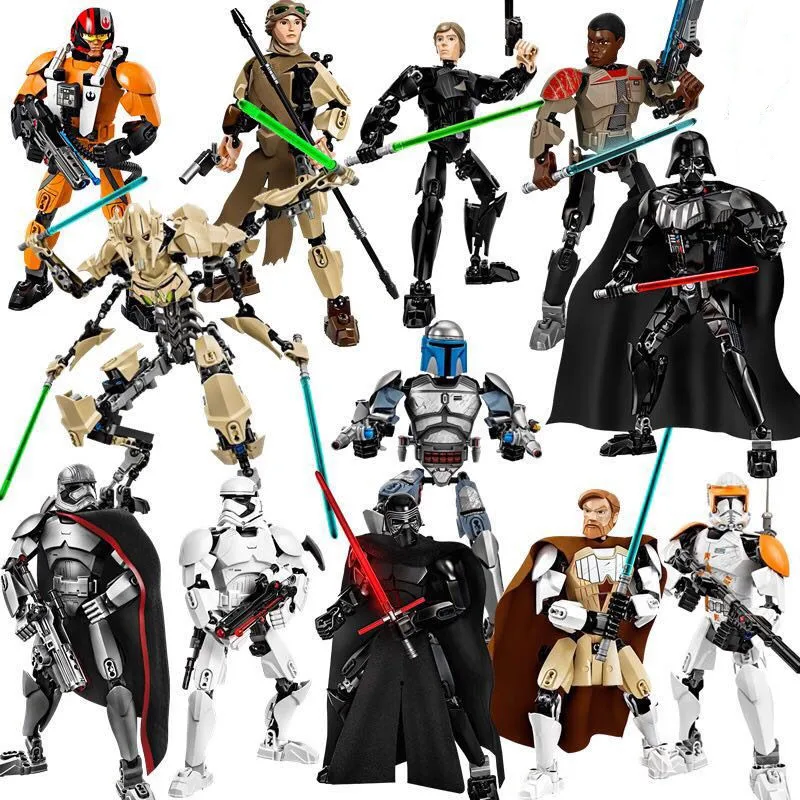 New Star Wars Darth Toys Jango Erso K-2SO Darth Vader Figure toy building blocks 
New Star Wars Darth Toys Jango Erso K-2SO Darth Vader Figure toy building blocks