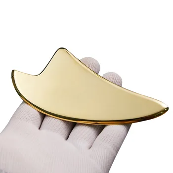 Brass Scraping Board Face Guasha Plate Dredge Meridian Massage Tool Health Care Muscle Relax Metal Gua Sha Scraper Massager
Brass Scraping Board Face Guasha Plate Dredge Meridian Massage Tool Health Care Muscle Relax Metal Gua Sha Scraper Massager